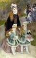 madre e hijos Pierre Auguste Renoir